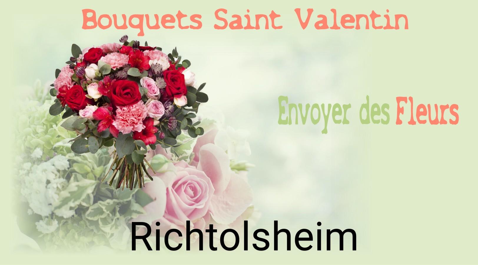 Roses de Saint-Valentin livrées à Richtolsheim